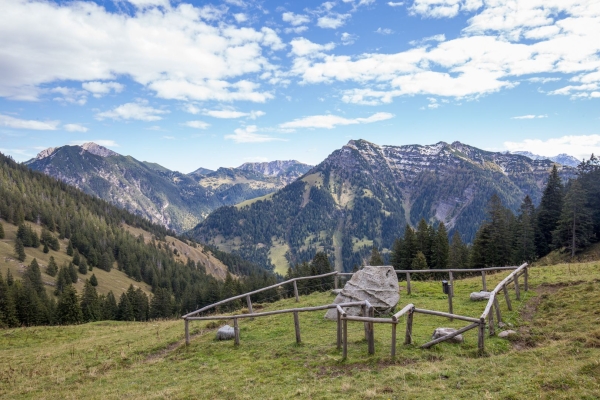 Wanderung zur Mitte Liechtensteins