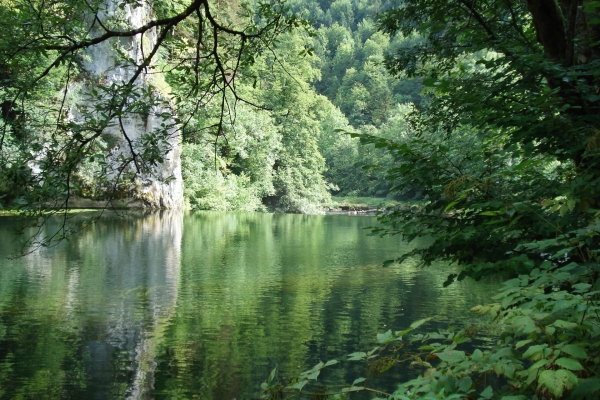 Erfrischende Wanderung entlang des Doubs