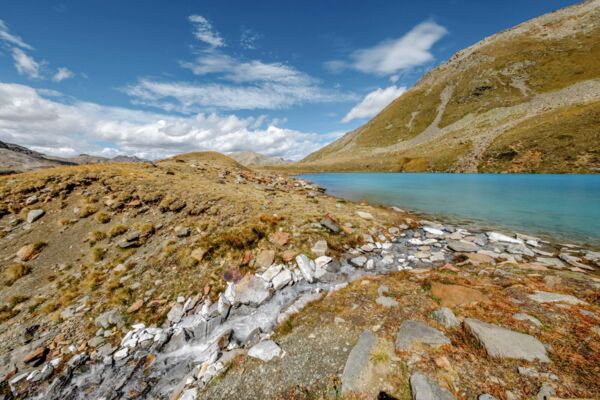 Zum Lago Vago, dem türkisfarbenen Bergsee
