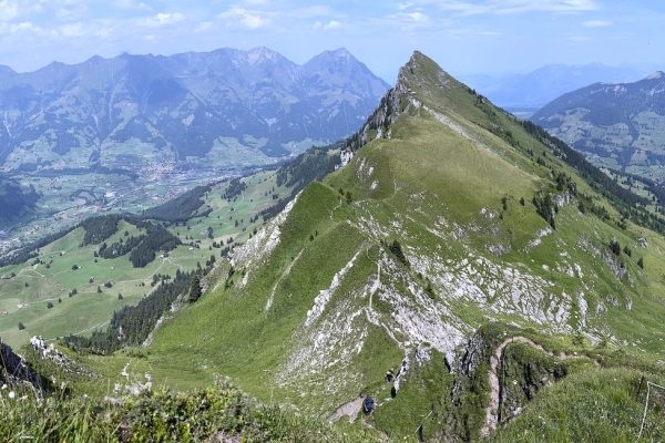 41. Auf einem Grat im Kiental (BE)