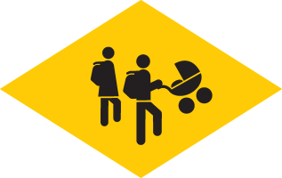 Losange «L’avenir appartient aux lève-tôt»