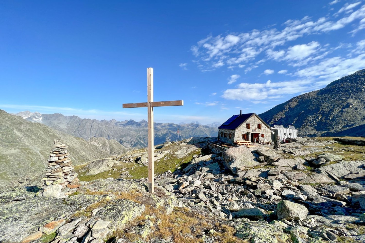 Die Bordierhütte.