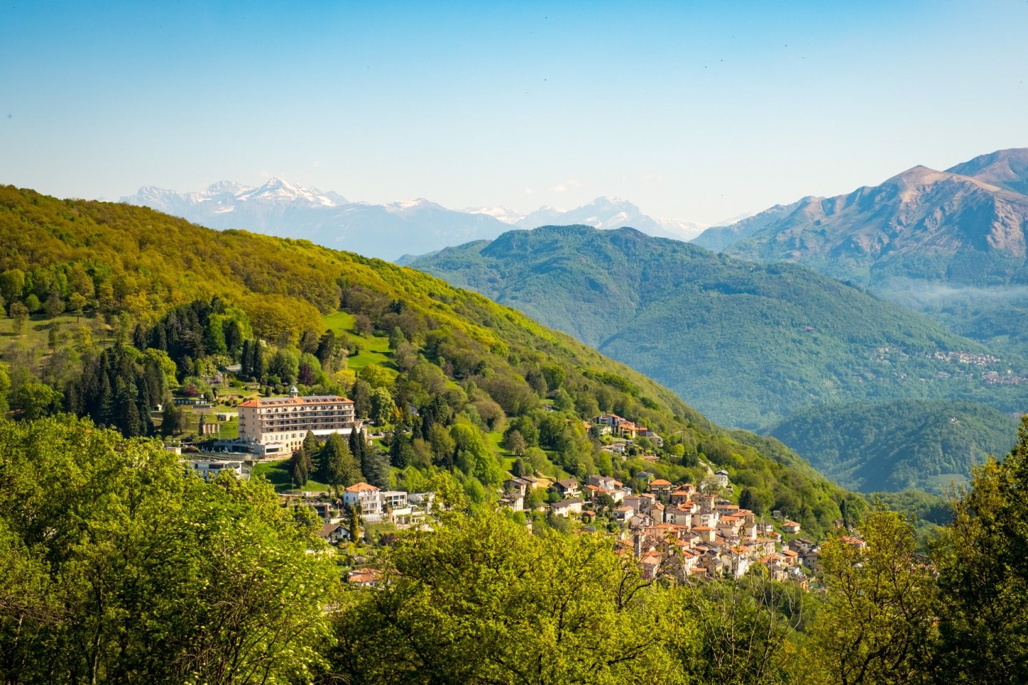 In Cademario startet diese Wanderung.