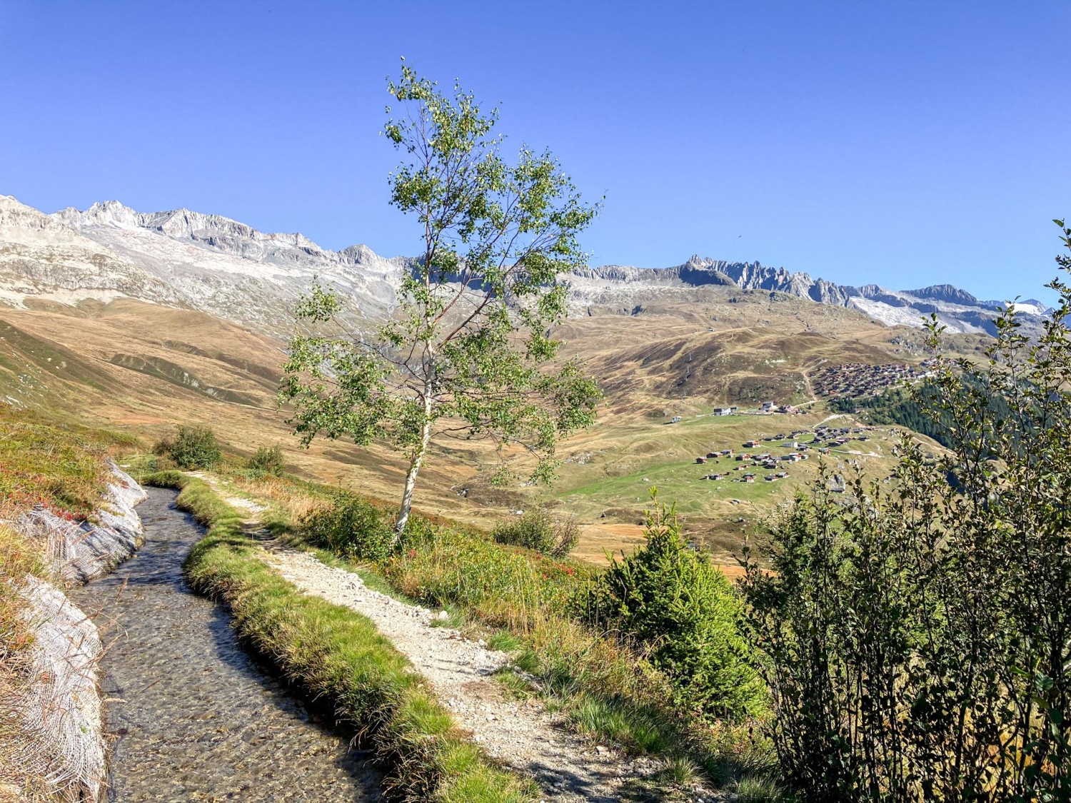 Le bisse de Nessjeri date du XVe siècle.