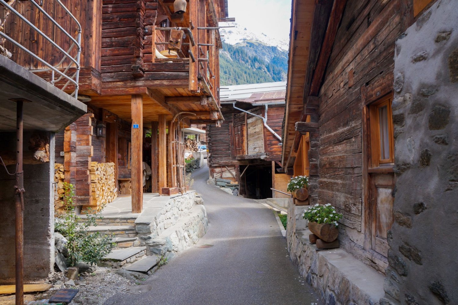 Chalets mit Charme im Herzen des Dorfes Sarreyer.