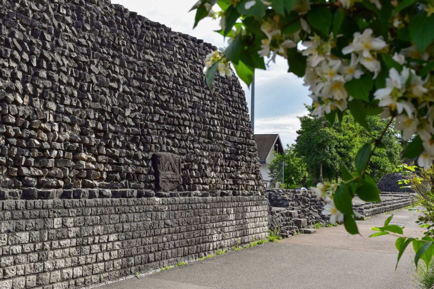 Das Kastell Kaiseraugst zählt zu den wichtigsten heute noch sichtbaren Baudenkmälern von Augusta Raurica.