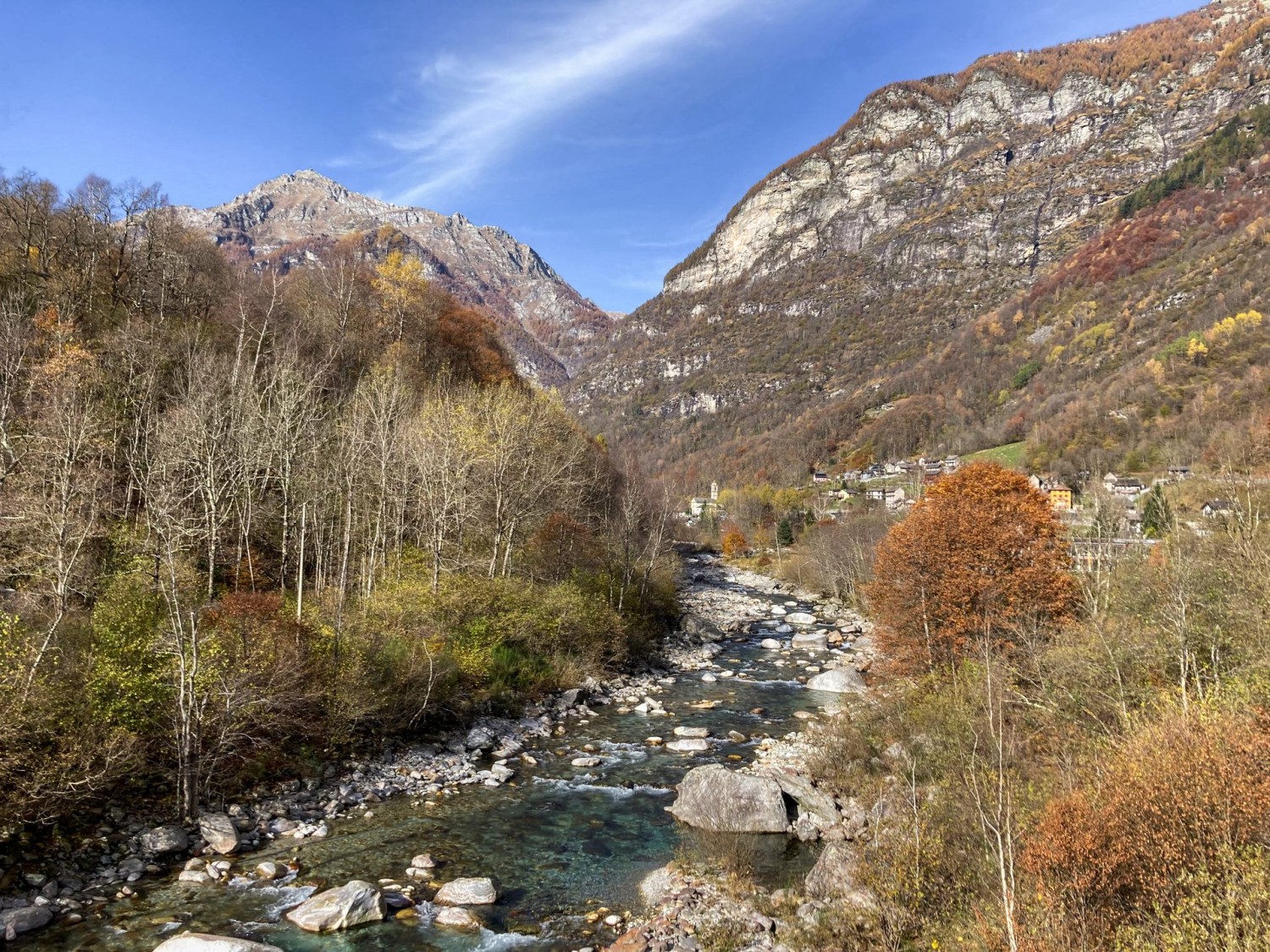 Die Verzasca bei Frasco