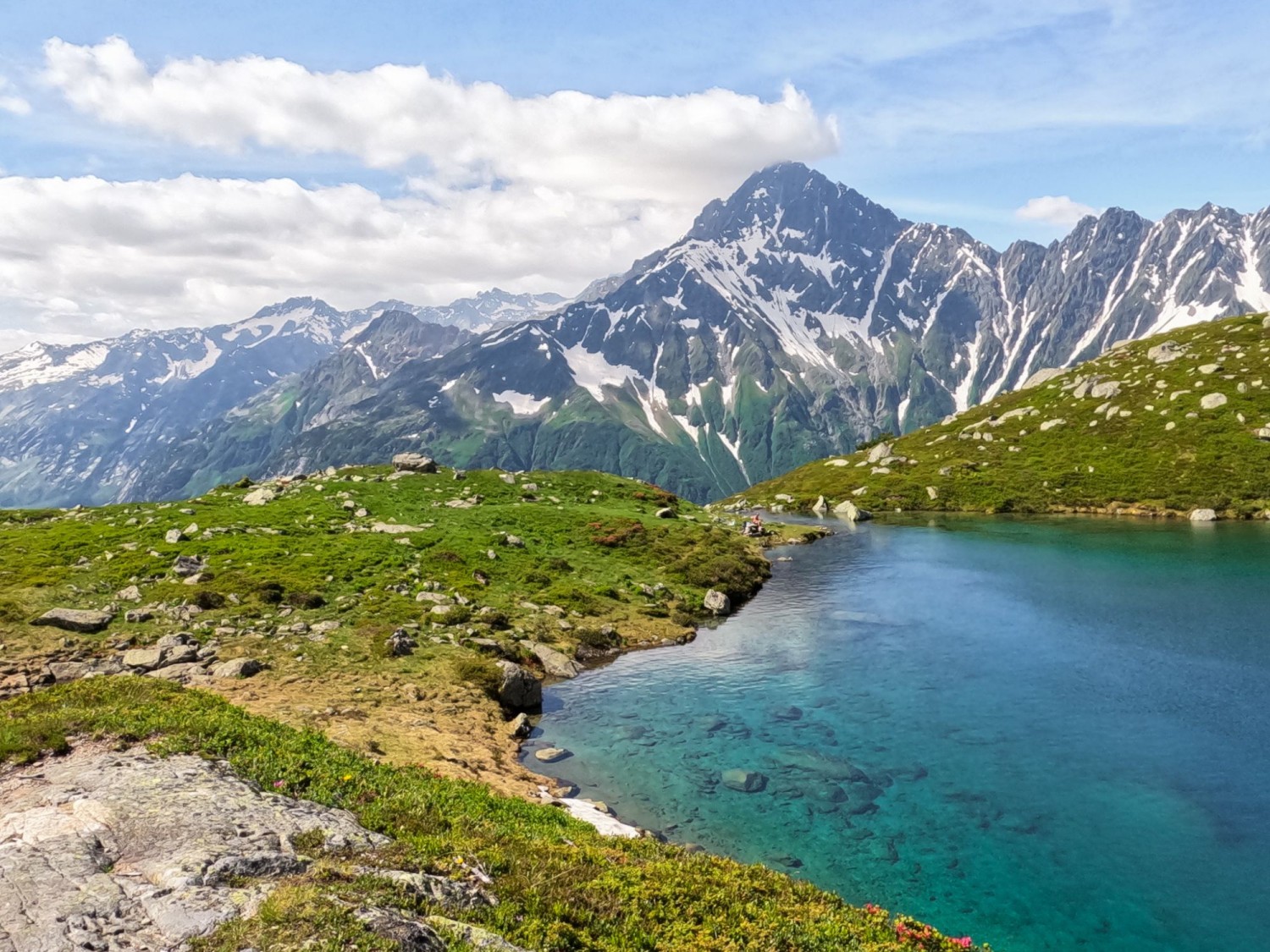 Le Wannisbortsee invite à une baignade rafraîchissante.